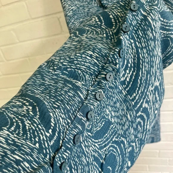 Soft Surroundings Oceo Guaze Tunic and Wide Leg Pant Set, SZ PL NWT - Picture 10 of 11